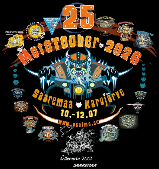 Mototoober 2026 — 25. juubel — plakat